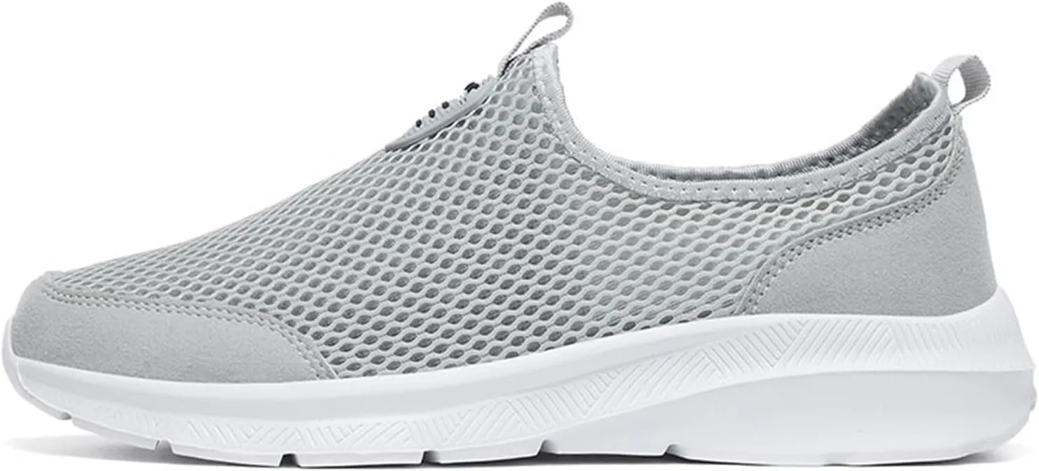 Tennis Running for Men Non Slip Mens Slip On Walking Shoes Lightweight Sneakers Breathable Tennis Shoes Casual Work Shoes
