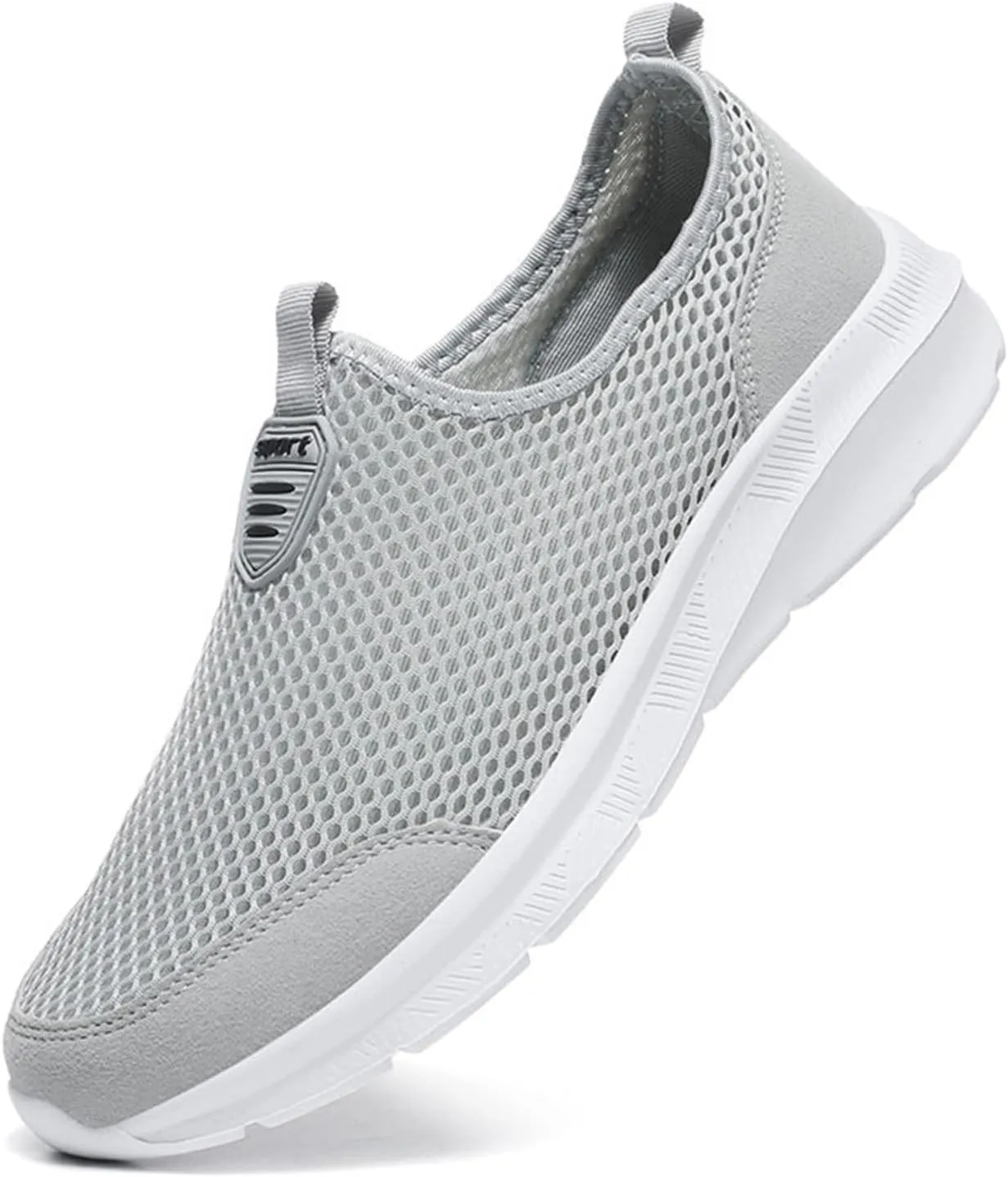 Tennis Running for Men Non Slip Mens Slip On Walking Shoes Lightweight Sneakers Breathable Tennis Shoes Casual Work Shoes