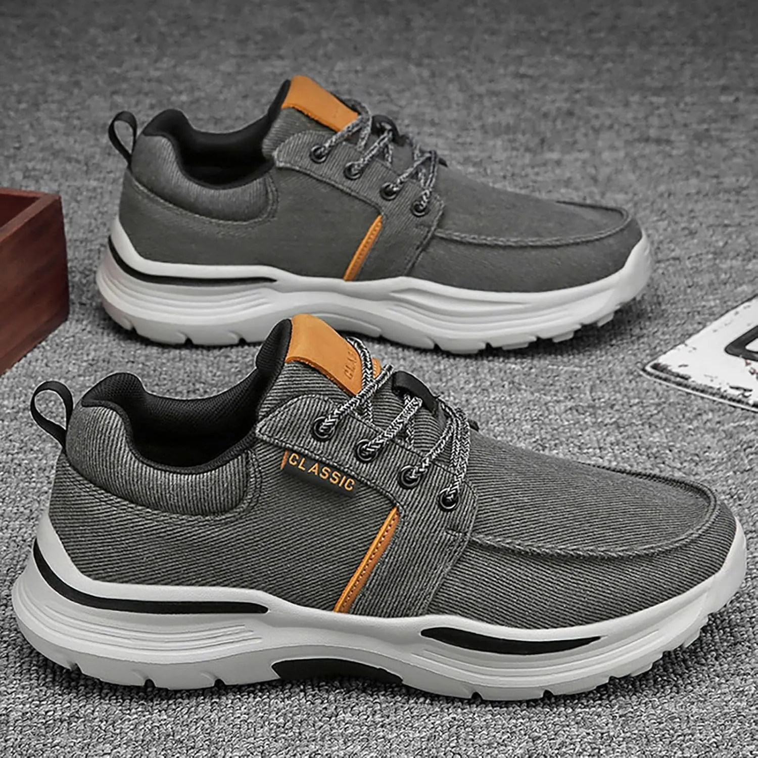 Tennis Shoes Men Boots Shoes Dressy Casual White Platform Sneakers Ladies Walking Tennis Slip on Lightweight White Tennis Shoe Cross Trainer Shoe