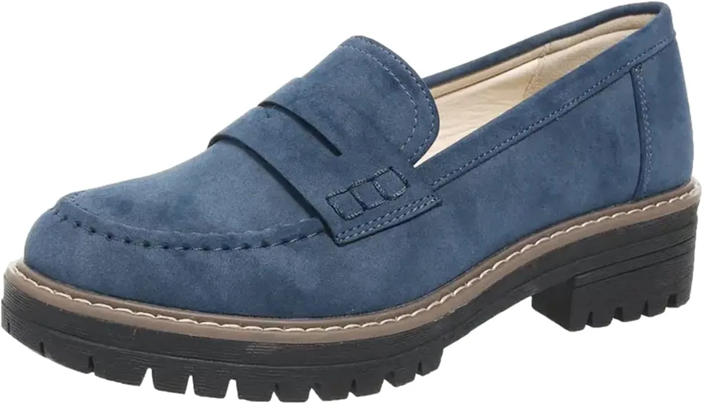 Thick Sole Comfortable Suitable for Work Business and Casual Dress Shoes Men Casual Shoes Retro Shoes Loafers