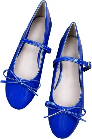 TN TANGNEST Women's Slip On Flats Comfortable Square Toe Mary Jane Flats Soft Dance Ballet Flats