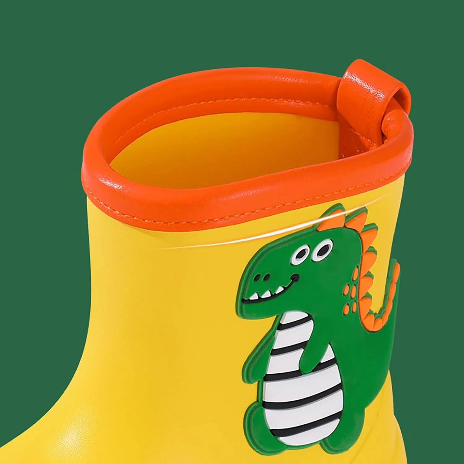 Toddler Rain Boots Boys Girls Baby Cartoon Animals Waterproof Ankle Boots Non Slip Rubber Toddler Snow Boot