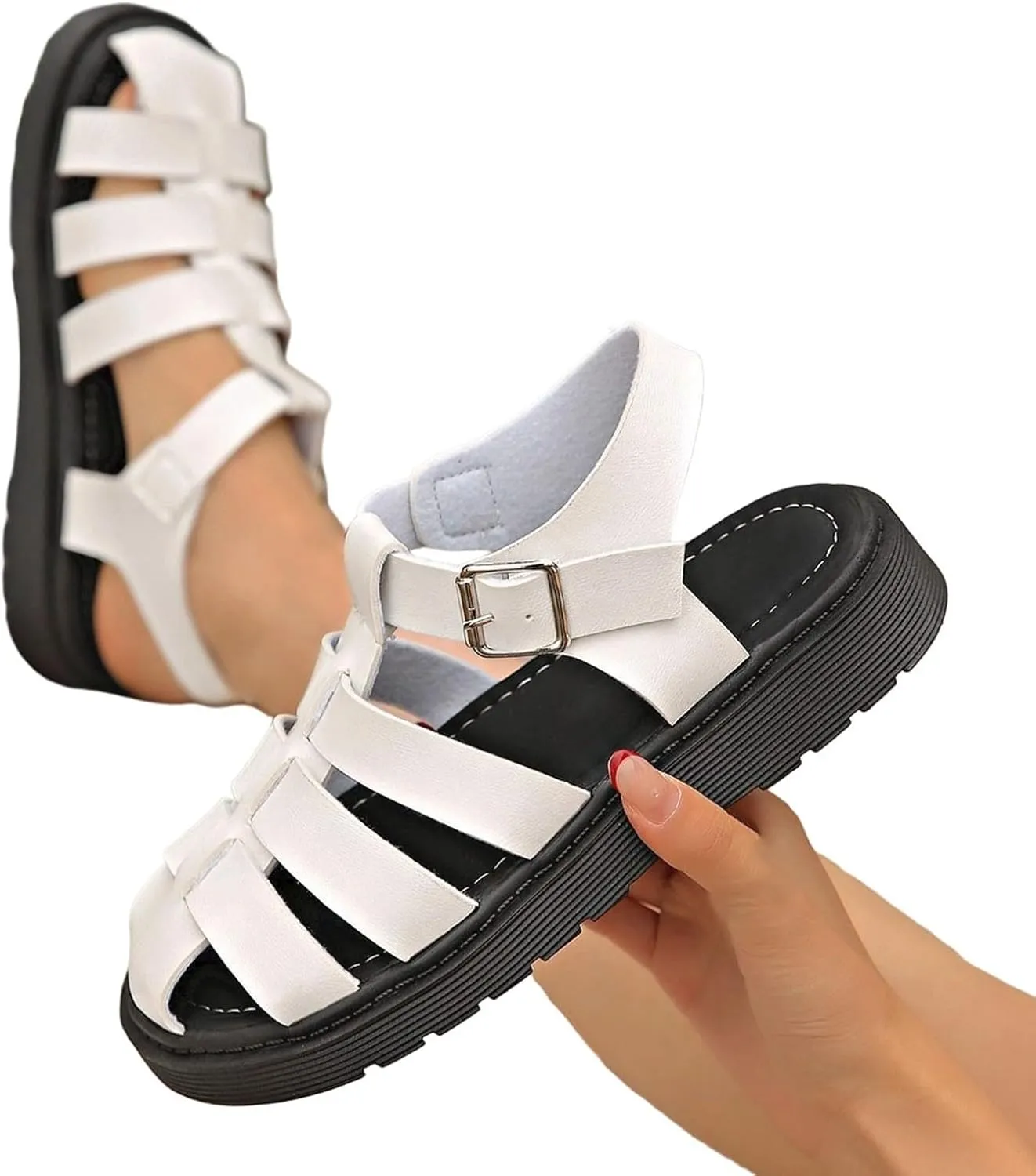 Trendy Women's Flip Flop Sandals Comfortable Mid Flat Heel Design for Casual Everyday Wear Beach Walking Summer