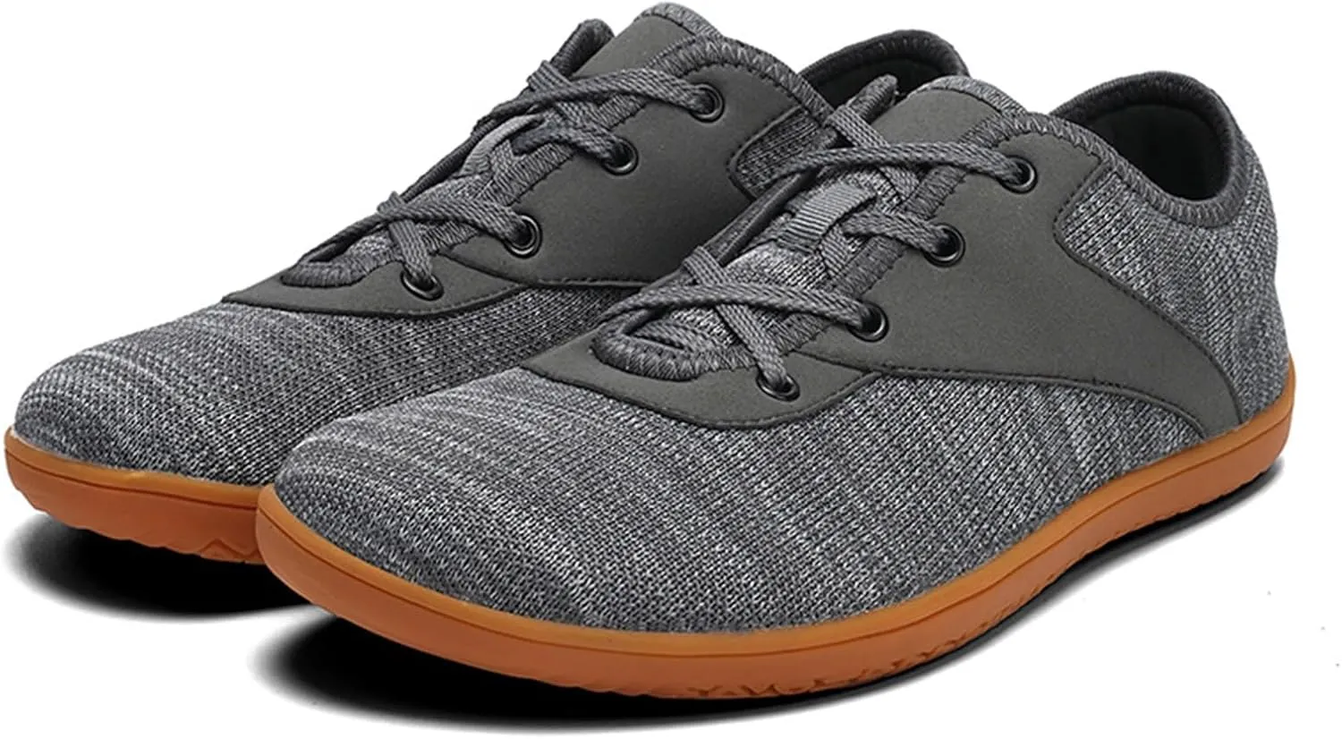 Unisex Spring and Autumn Wide Head Barefoot Cycling Flying Woven Canvas Mountain Climbing Mesh Casual Shoes for Men