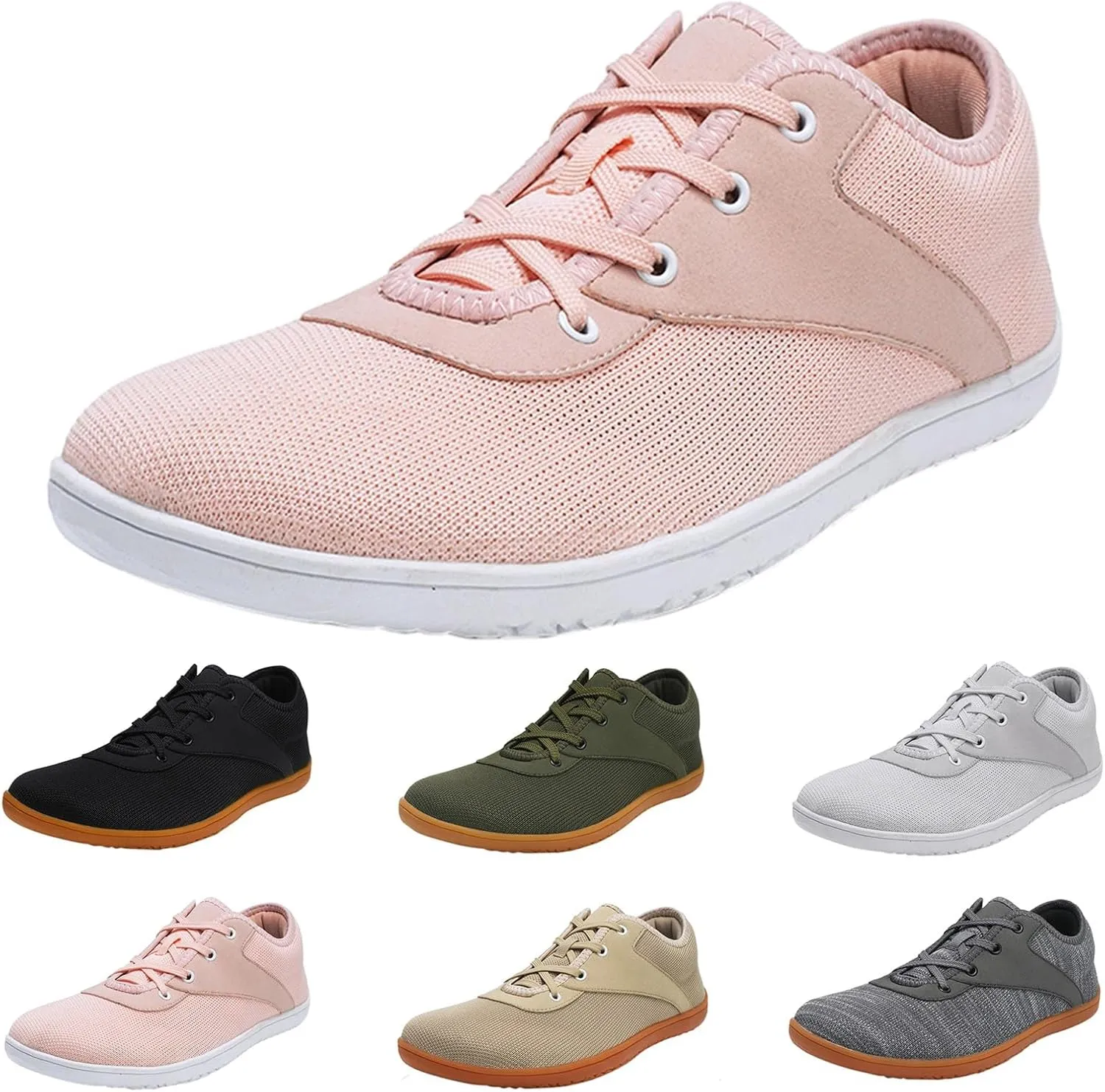 Unisex Spring and Autumn Wide Head Barefoot Cycling Flying Woven Canvas Mountain Climbing Mesh Casual Shoes for Men