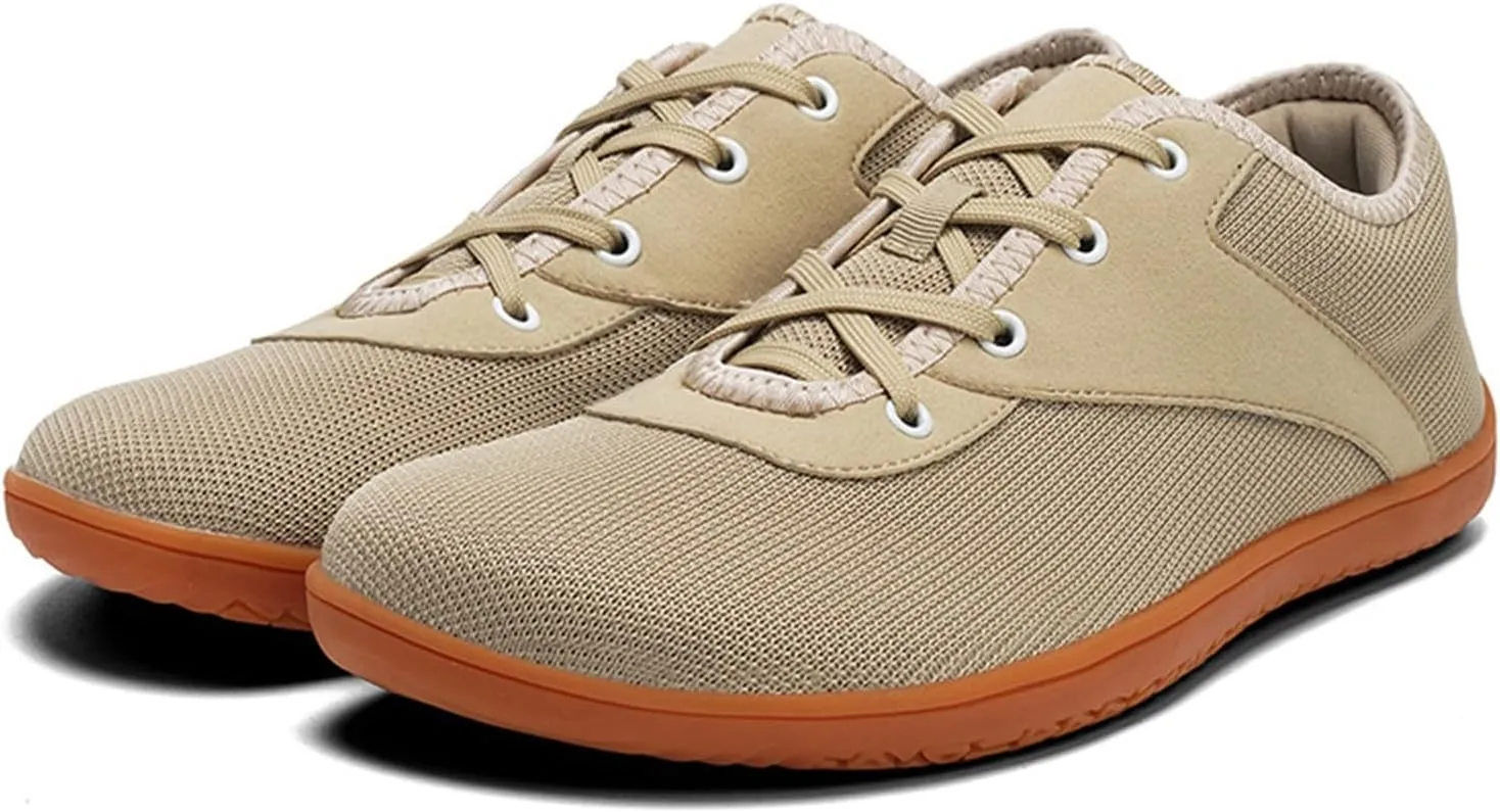 Unisex Spring and Autumn Wide Head Barefoot Cycling Flying Woven Canvas Mountain Climbing Mesh Casual Shoes for Men