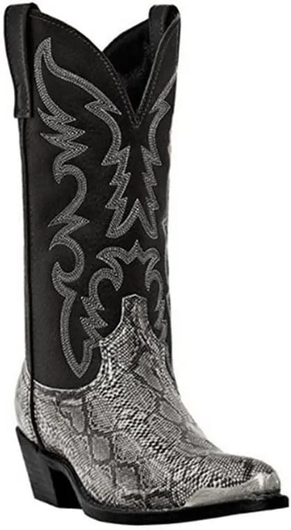 Western Boots Lightweight Pointed Retro And Comfortable Cowboy Boots For Men Embroidered Traditional Country Boot