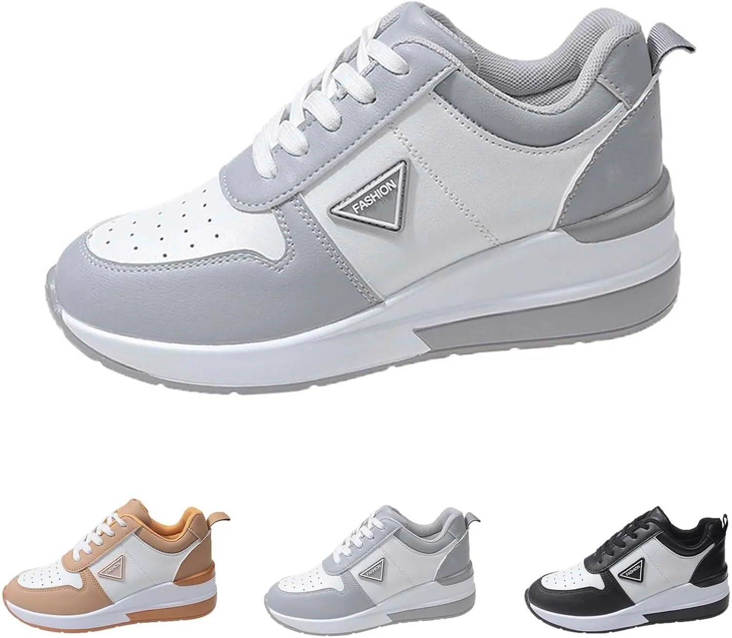 White Leather Sneakers for Women Womens Casual Shoes Women's White Fashion Sneakers Comfort Cute Casual Slip On Lightweight Black Loafers Women Platform Men's Sneakers