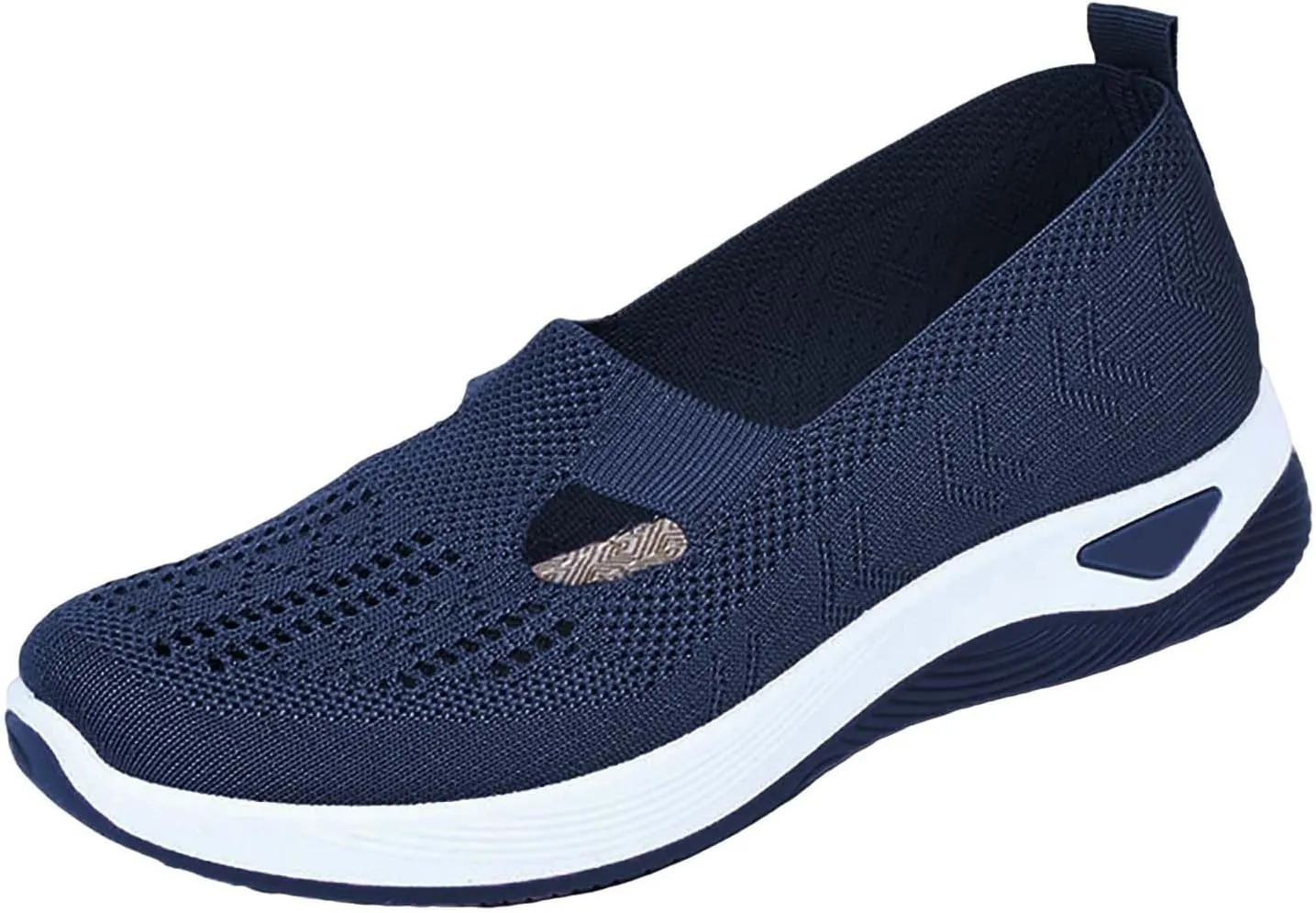 Women Shoes Casual Women Loafers Comfortable Round Toe Flats ComfortableClosed Back Lightweight Breathable Christmas Shoes for Woman Flat Shoe