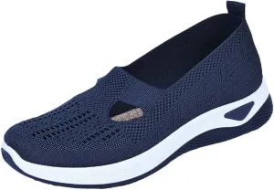 Women Shoes Casual Women Loafers Comfortable Round Toe Flats ComfortableClosed Back Lightweight Breathable Christmas Shoes for Woman Flat Shoe