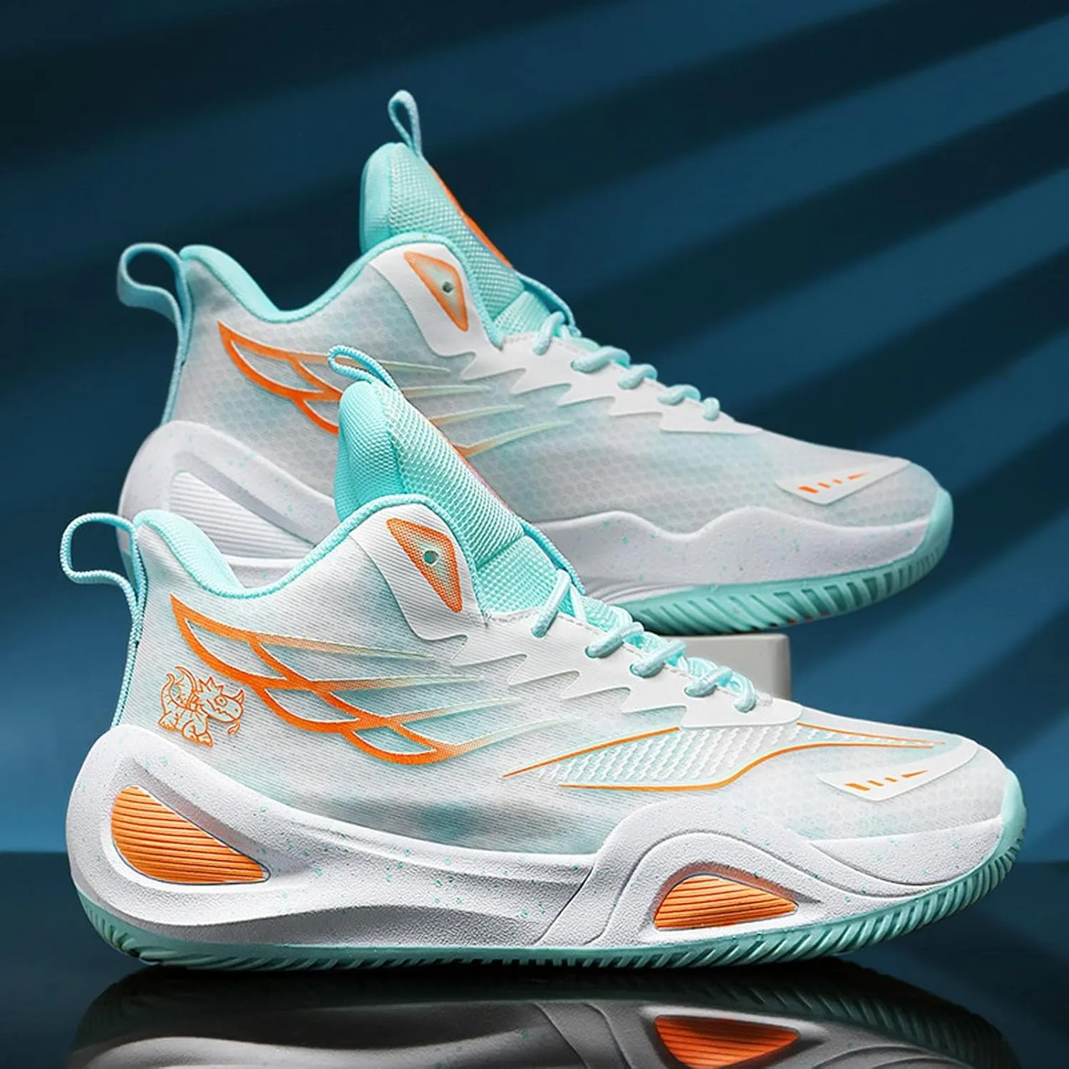 Womens Basketball Shoes for Men High Top Breathable Non Slip Unisex Adult Youth Outdoor Chukka Sneaker Boots Mens