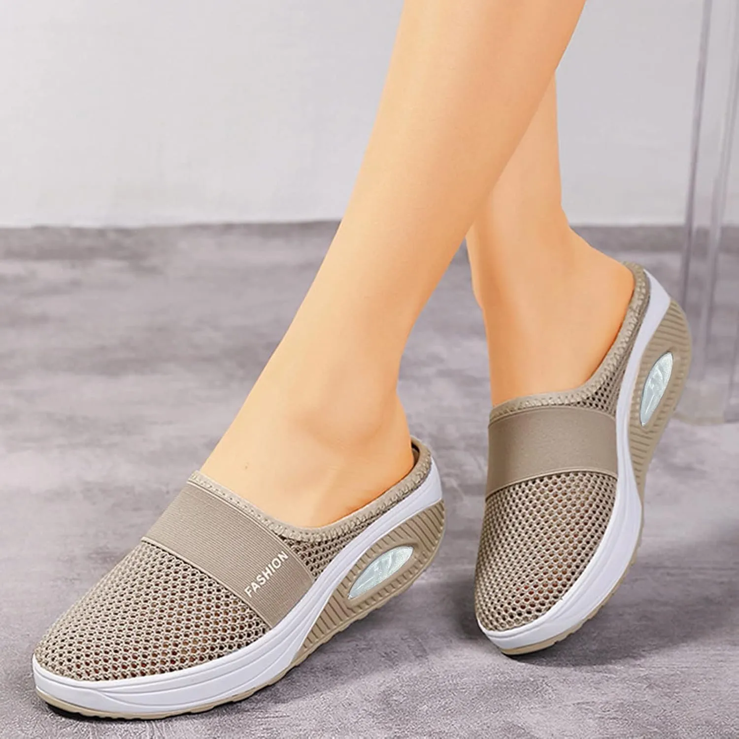 Womens Breathable Mesh Walking Mules Sneakers Mens Casual Shoes Cute Men's Casual Shoes Men's Fashion Sneakers Brown Tennis Shoe Loafers Dress Shoe