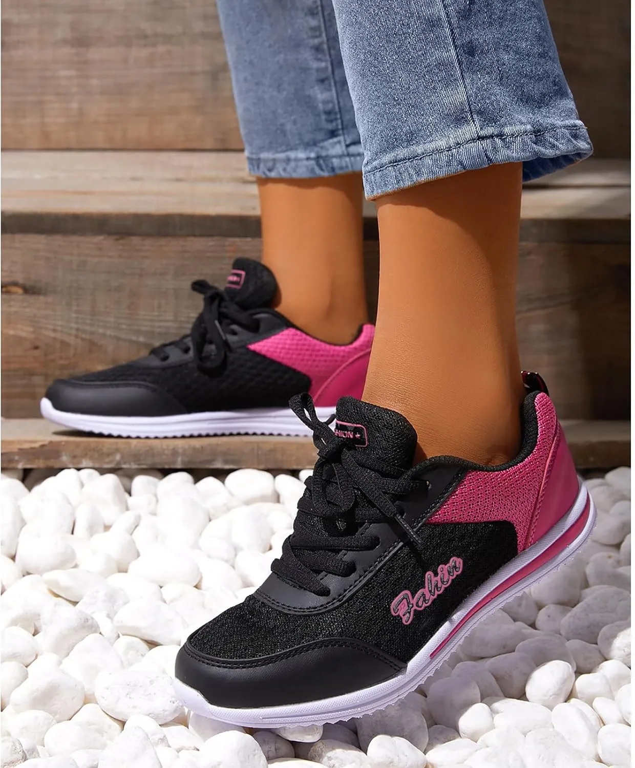 Women's Canvas Casual Shoes Dating Platform Slip-On High Top Sneakers Business Casual Shoes for Women Platform Shoes Loafers Womens Wedge Sneakers
