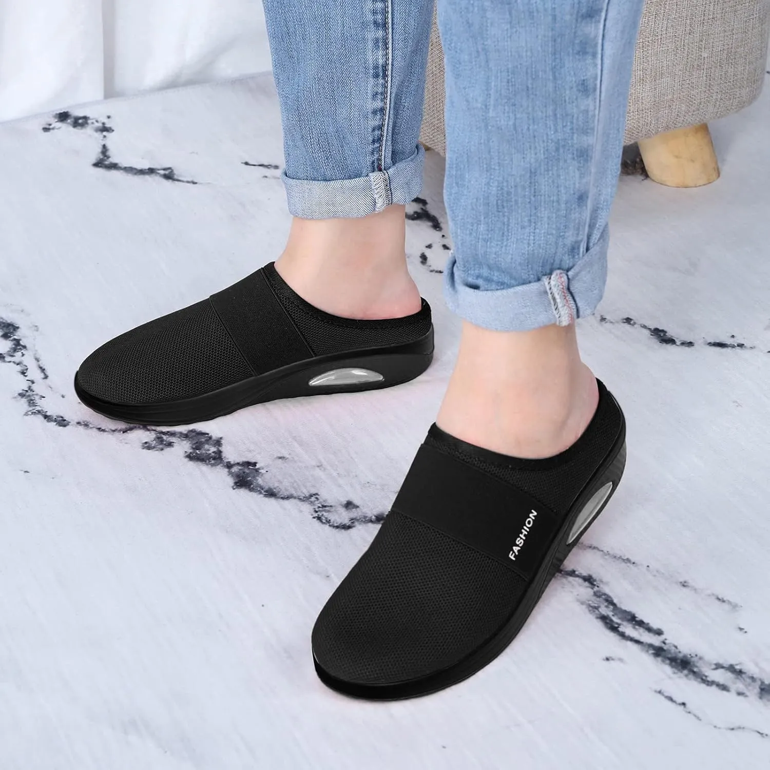 Women's Canvas Casual Shoes Dating Platform Slip-On High Top Sneakers Walking Shoes Men Black Slip On Loafers for Women Womens Glitter Sneakers