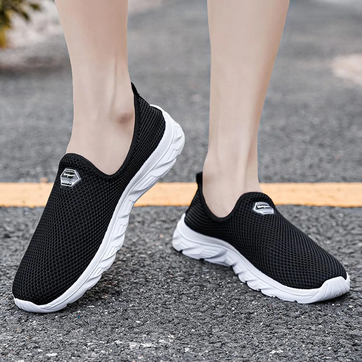 Women's Canvas Casual Shoes Dating Platform Slip-On High Top Sneakers Women’S Tennis Shoes Shoes for Women Loafers High Heel Sneakers for Women