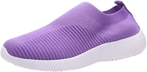 Women's Canvas Casual Shoes Dating Platform Slip-On High Top Sneakers Womens Work Shoes Business Casual Flat Loafers for Women Platform Sneakers