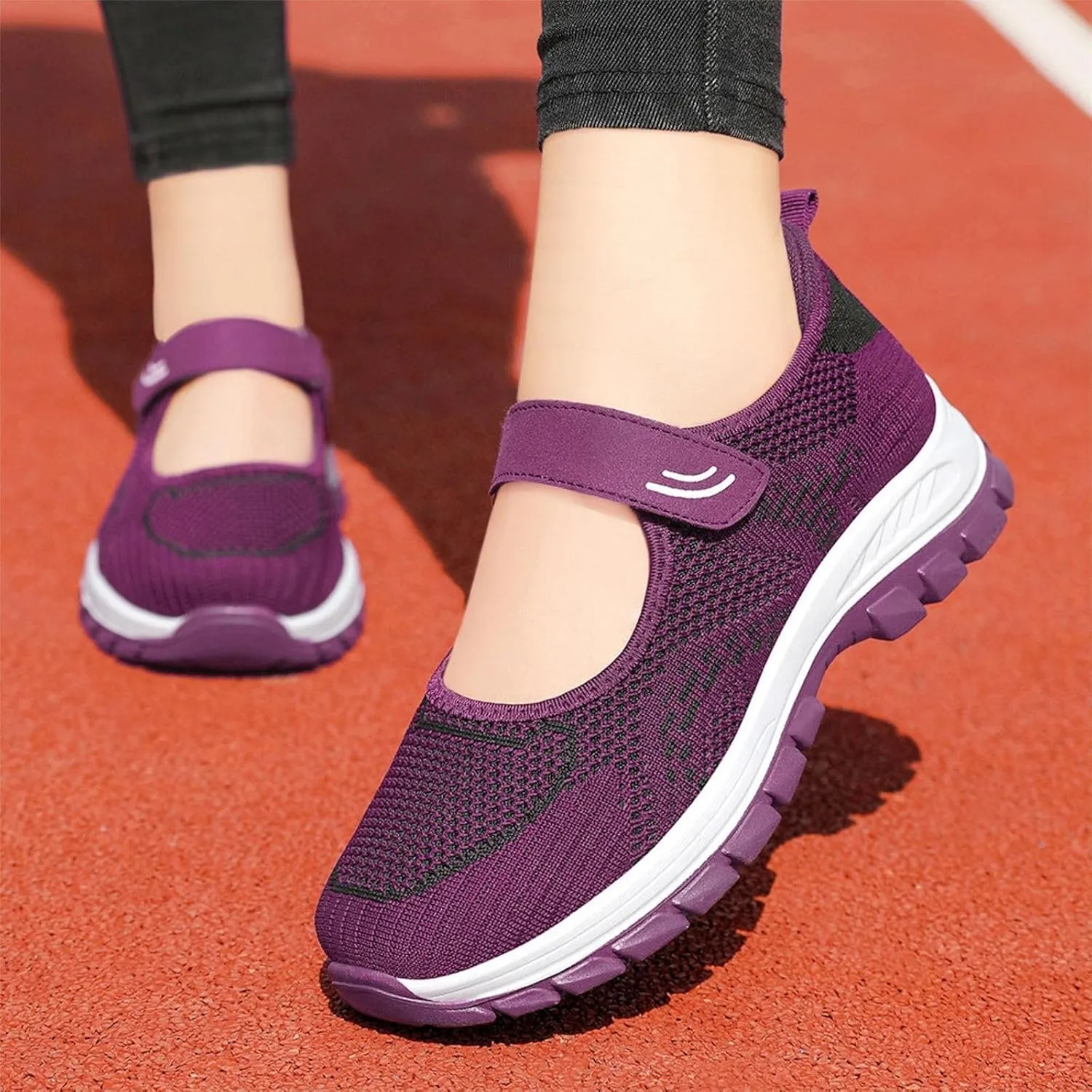 Women's Dress Flat Ballet Low Wedge Women's Soft Sole Breathable Casual Shoes Ballet Flat Soccer Casual Shoes