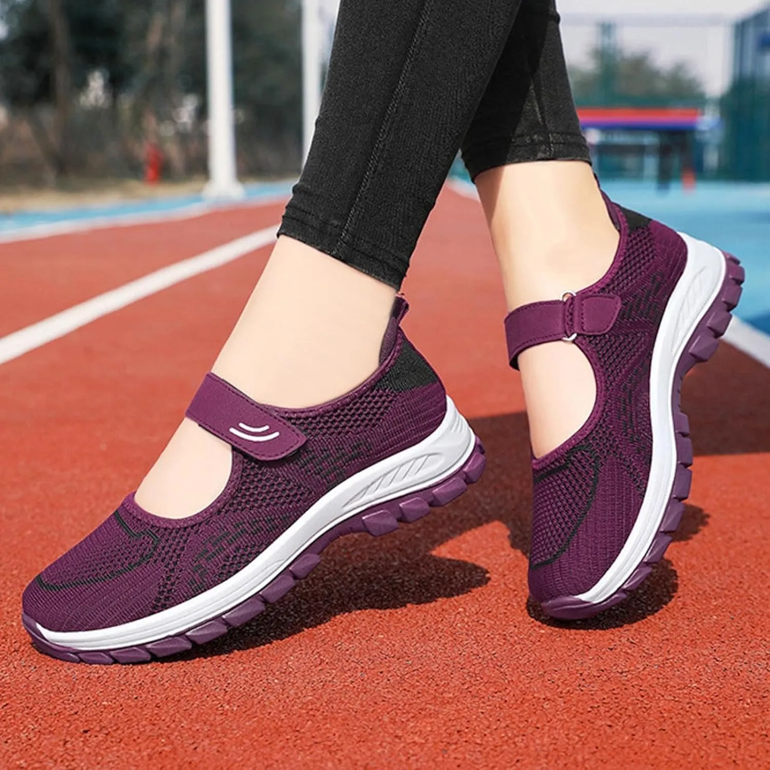 Women's Dress Flat Ballet Low Wedge Women's Soft Sole Breathable Casual Shoes Ballet Flat Soccer Casual Shoes