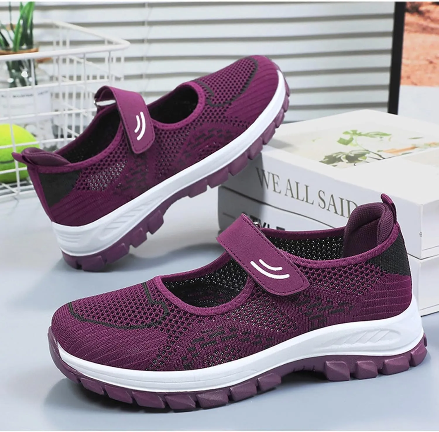 Women's Dress Flat Ballet Low Wedge Women's Soft Sole Breathable Casual Shoes Ballet Flat Soccer Casual Shoes