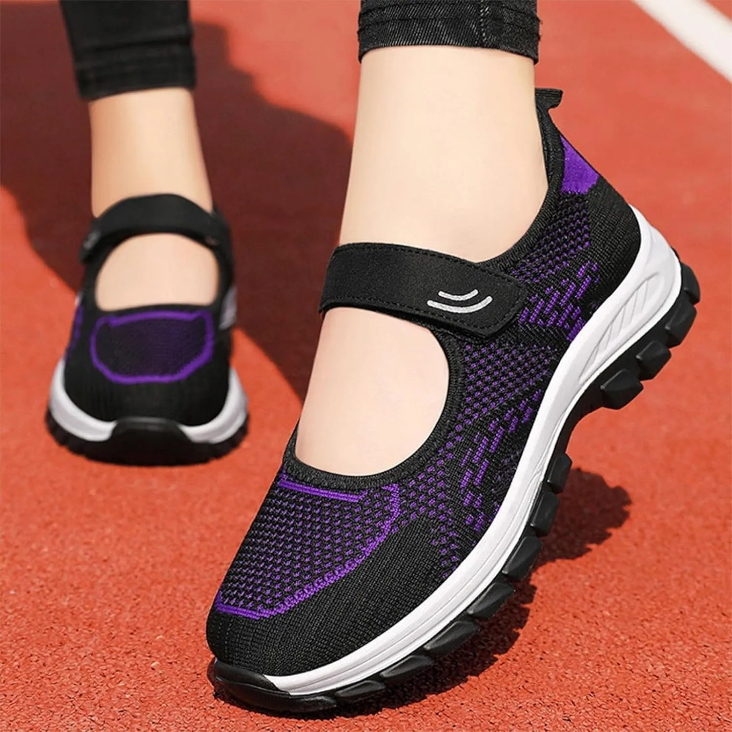 Women's Dress Flat Ballet Low Wedge Women's Soft Sole Breathable Casual Shoes Ballet Flat Soccer Casual Shoes
