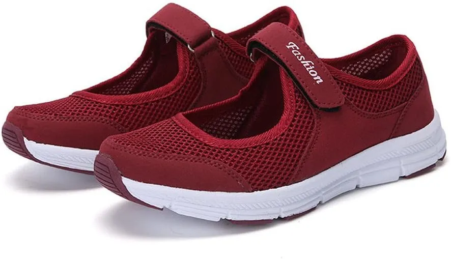 Women's Fashion Sneaker Non Slip Breathable Lightweight Comfortable Lace Up Womens Walking Shoes Wide Width Wide Toe Box Loafers Women Cheap Sneakers for Women