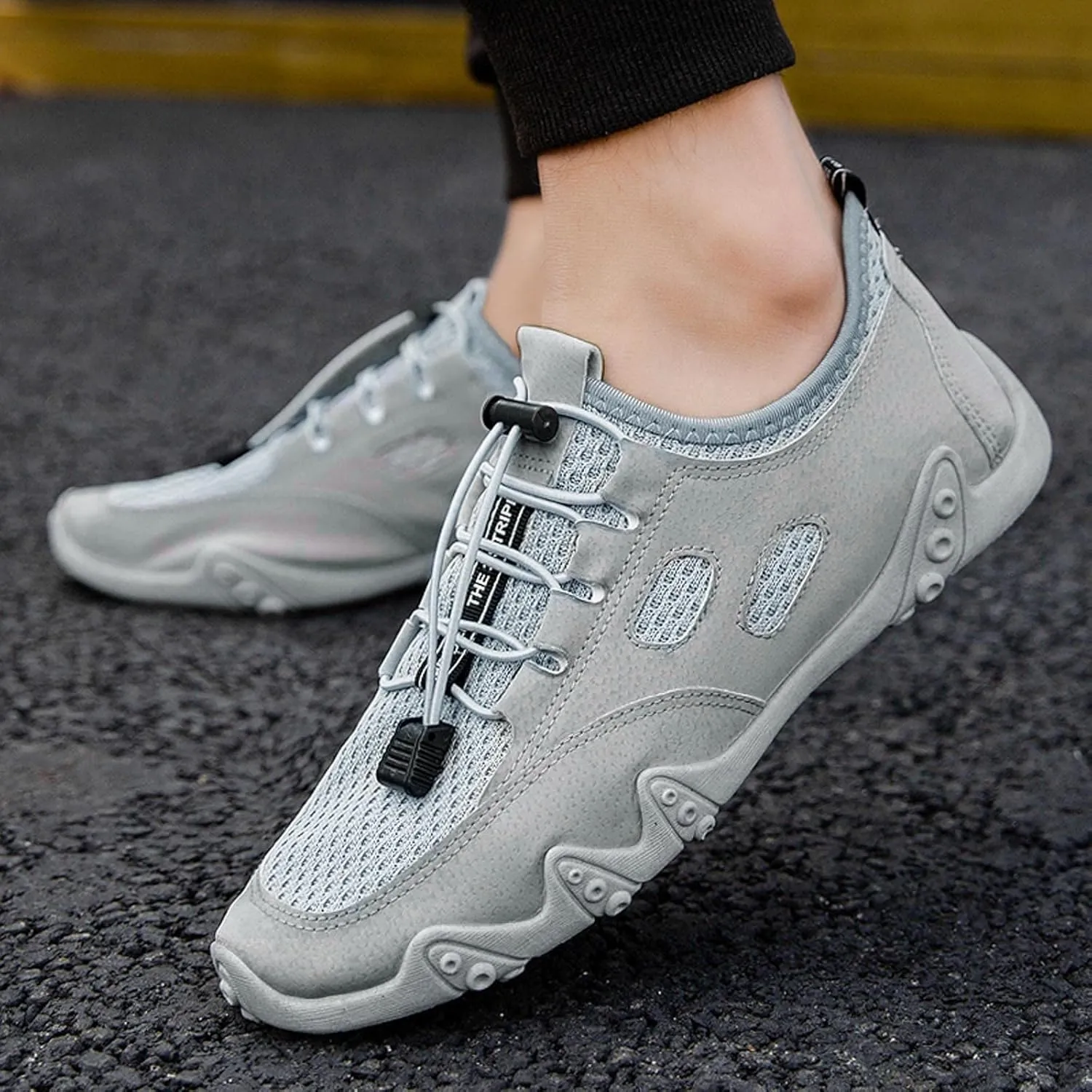 Women's Fashion Sneaker Non Slip Lace Up Comfort Women's Work or Walking Sneakers Running Shoes Womens White Loafers Womens Leather Sneakers