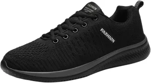 Women's Fashion Sneaker Non Slip Lace Up Comfort Women's Work or Walking Sneakers White Running Shoes for Women Woman Loafers Shoes Black Sneakers Women