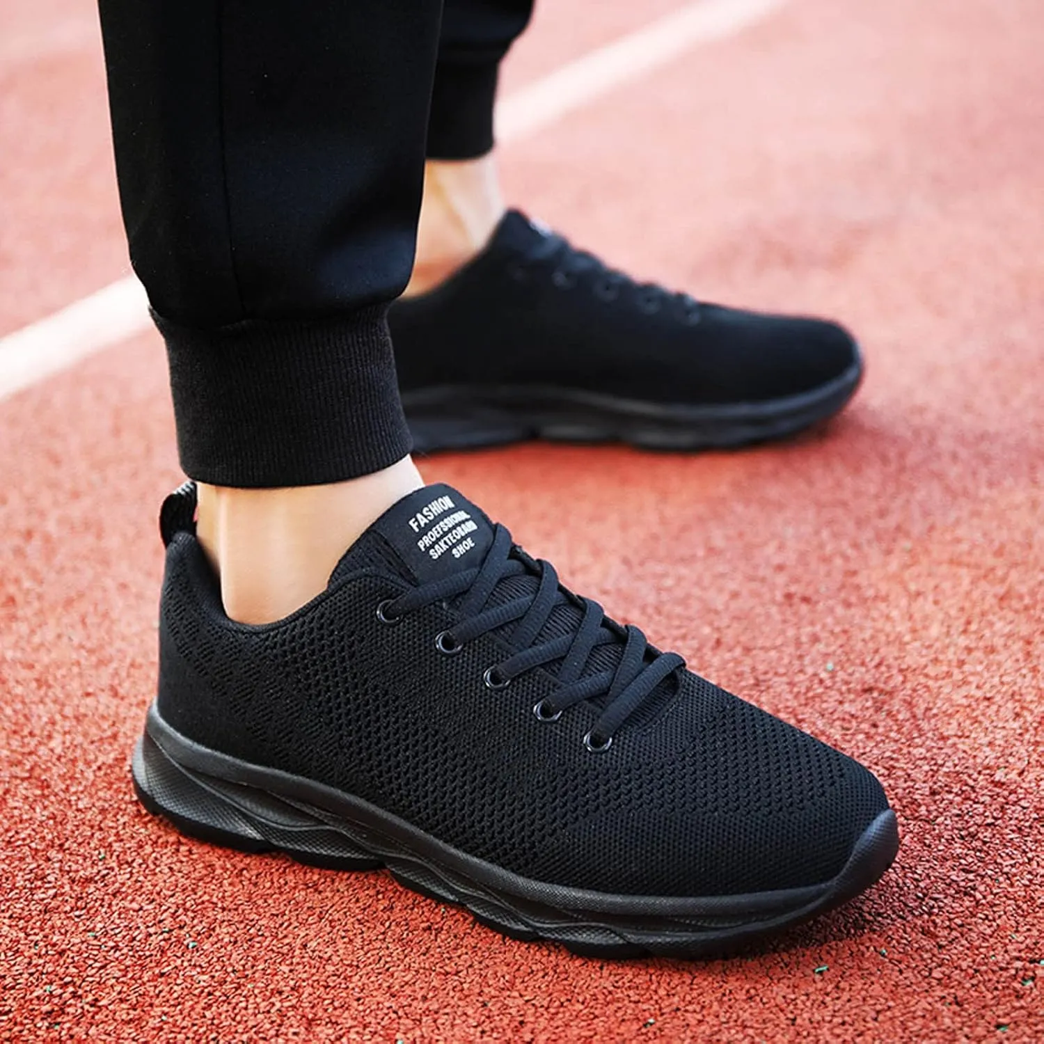 Women's Fashion Sneaker Non Slip Lace Up Comfort Women's Work or Walking Sneakers White Running Shoes for Women Woman Loafers Shoes Black Sneakers Women