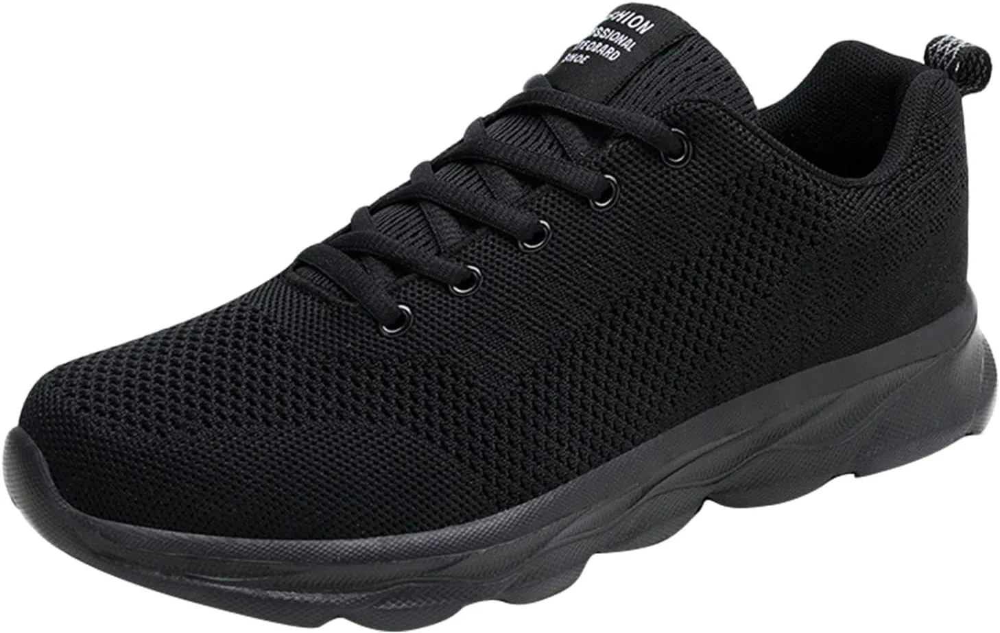 Women's Fashion Sneaker Non Slip Lace Up Comfort Women's Work or Walking Sneakers White Running Shoes for Women Woman Loafers Shoes Black Sneakers Women
