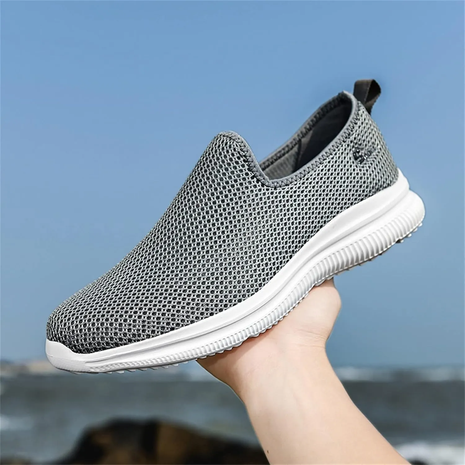 Women's Fashion Sneaker Non Slip Work Wide Comfortable Slip Resistant Work Shoes Men's Walking Shoes Winter Loafers for Women All Black Sneakers for Men