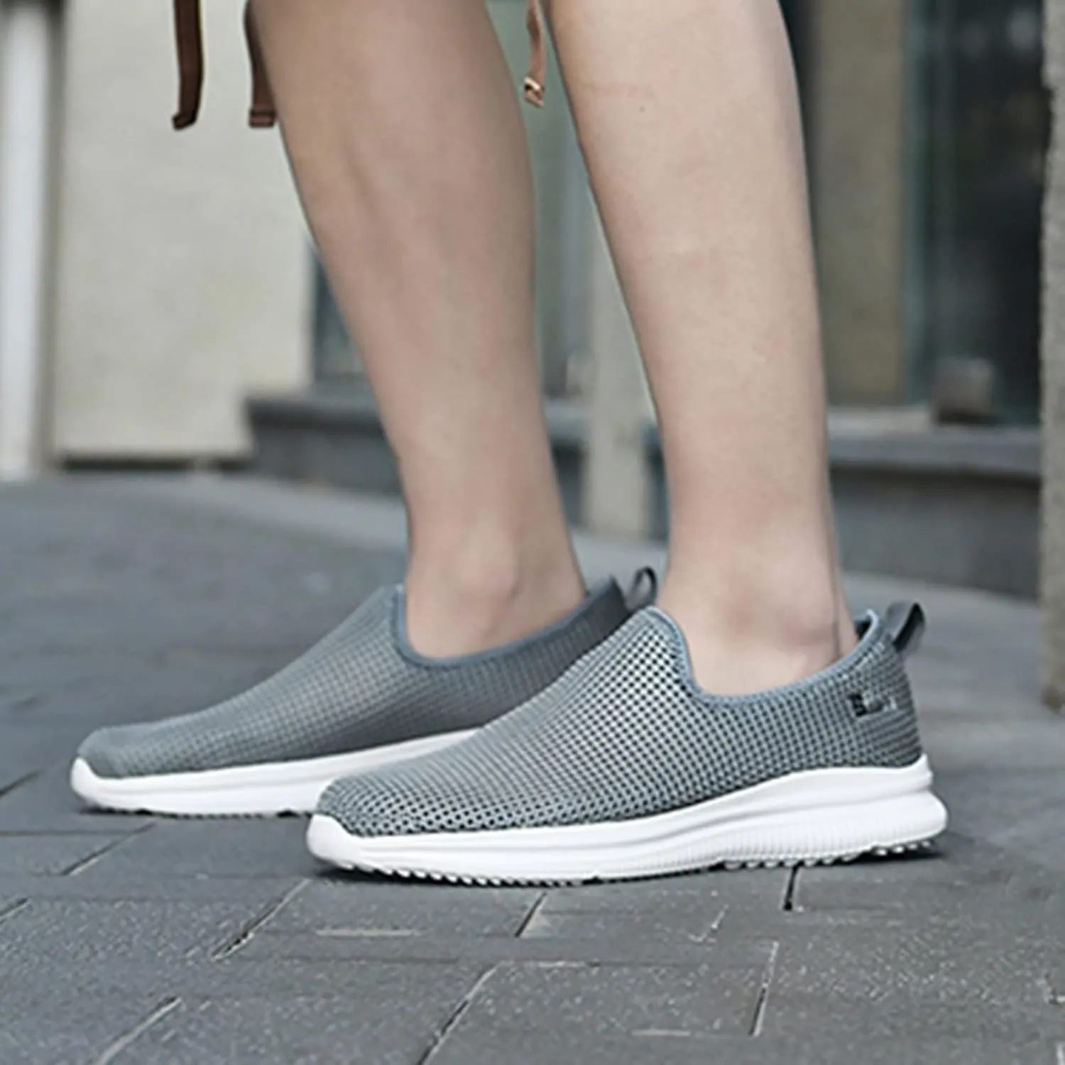Women's Fashion Sneaker Non Slip Work Wide Comfortable Slip Resistant Work Shoes Men's Walking Shoes Winter Loafers for Women All Black Sneakers for Men