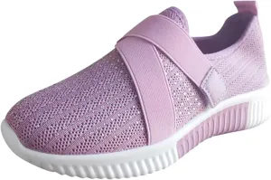Women's Fashion Sneaker Non Slip Work Wide Comfortable Slip Resistant Work Shoes Trail Running Shoes Men Loafer Canvas Shoes Women Womens White Slip On Sneakers