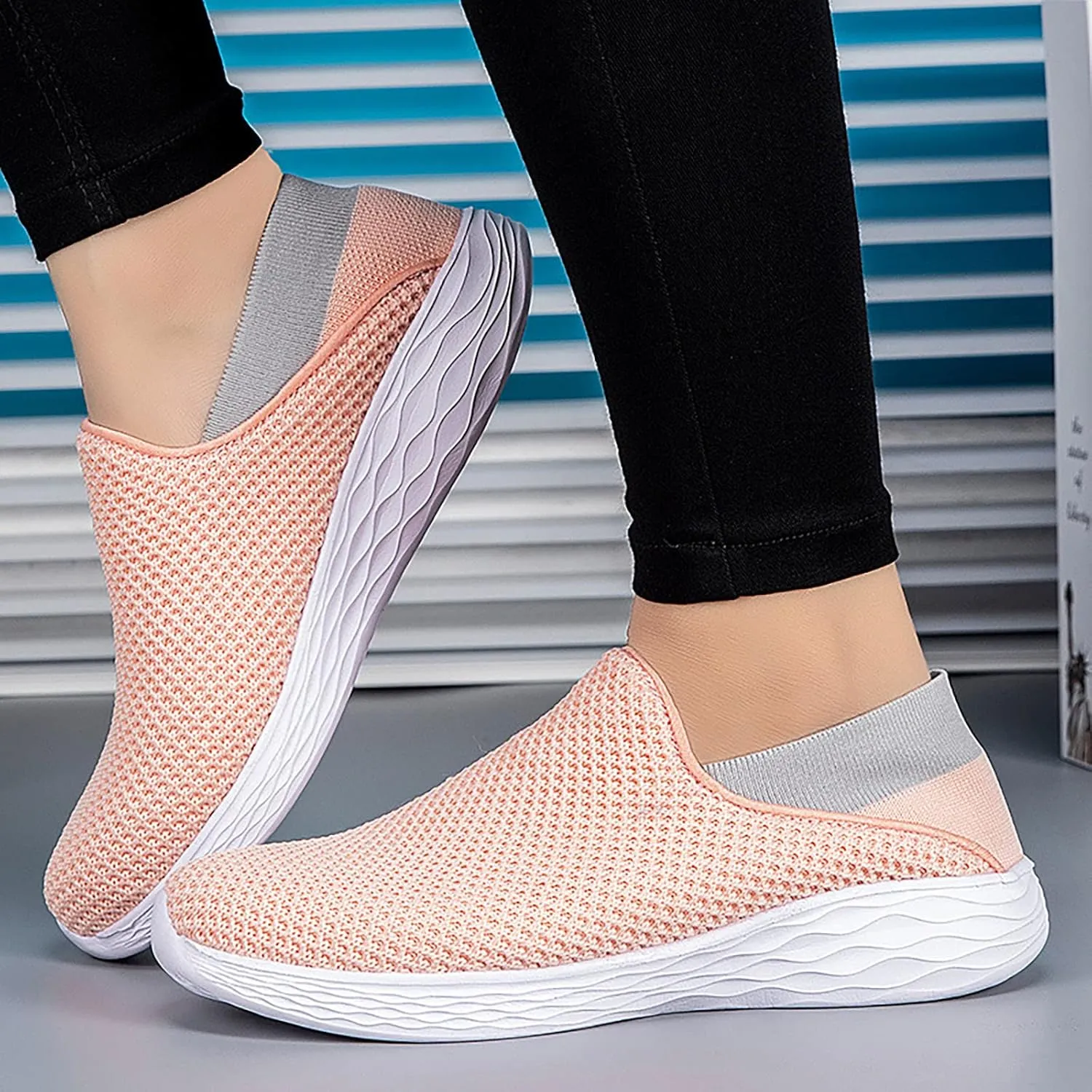 Womens Fashion Sneakers 2023 Wedge Heel Zapatillas Deportivas Ortopedicas para Mujer Slip On Gym Shoes for Women Womens Billy Footwear High Top Zipper Sneakers Pull On Sneakers Womens All Black