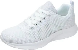 Women's Lace Up Walking Running Shoes Tennis Casual Womens Tennis Shoes Jogging Women's Shoes Casual Black Sneakers Slip On Tennis Shoe Trainers Shoe