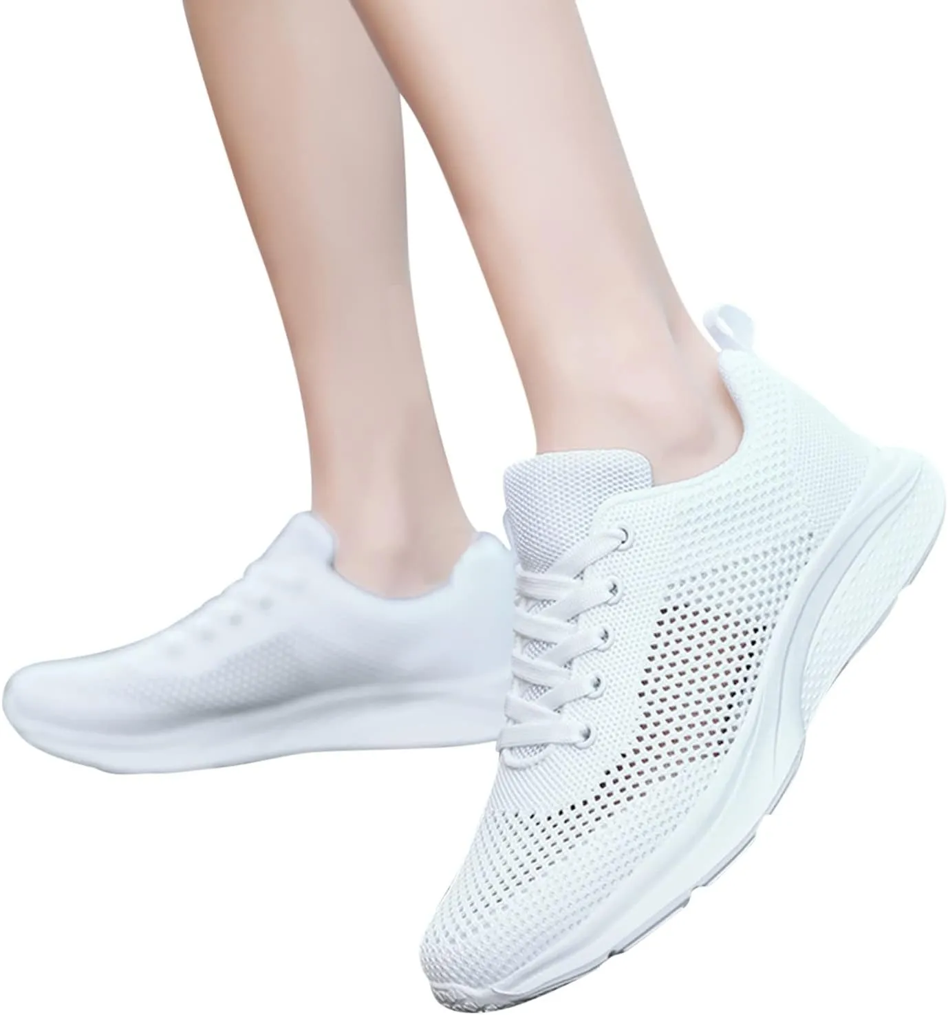 Women's Lace Up Walking Running Shoes Tennis Casual Womens Tennis Shoes Jogging Women's Shoes Casual Black Sneakers Slip On Tennis Shoe Trainers Shoe