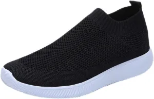 Womens Ladies Walking Running Shoes Slip On Lightweight Mens Dress Shoes Food Service Casual Dress Shoes Women Shoes Sneakers Tennis Shoe White Loafers