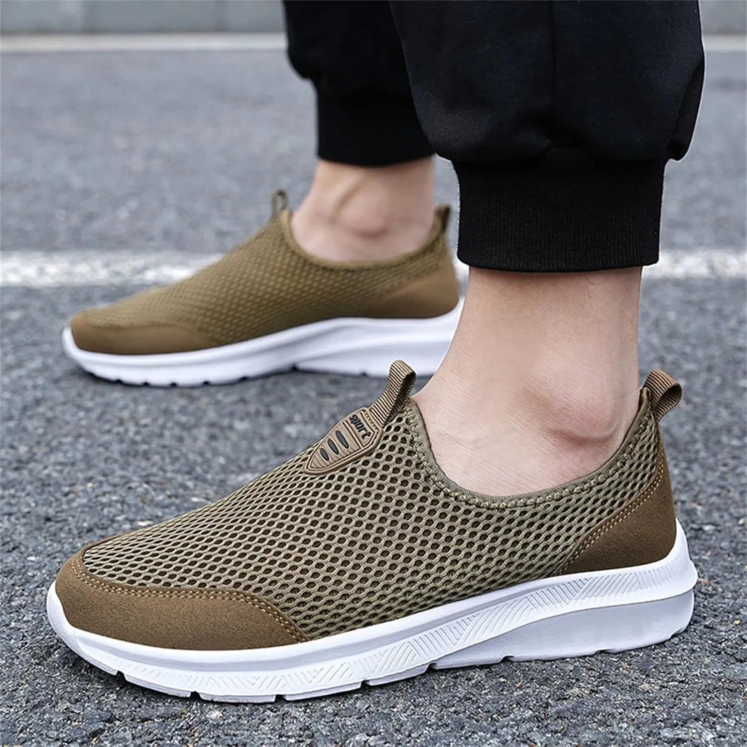 Womens Non Slip Work Shoes Slip On Water Resistant Non Slip Work Shoes Women Sports Women's Casual Shoes Dress Sneakers Black Tennis Shoe Loafers Shoe