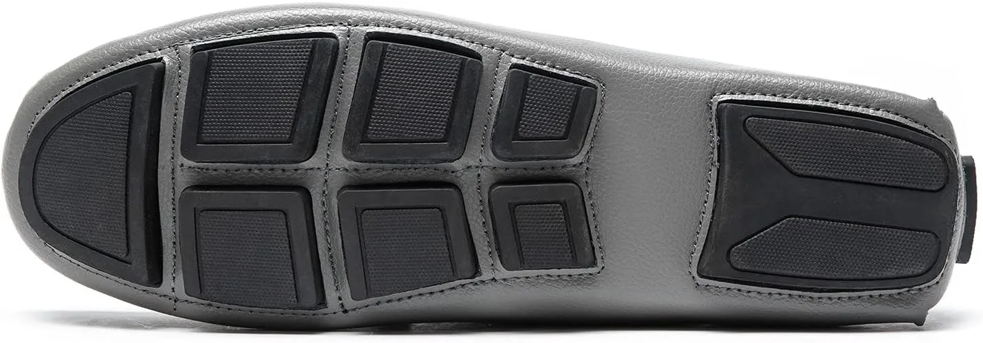 Women's Penny Loafers Leather Slip-on Flats Shoes Classic Casual Driving Shoes