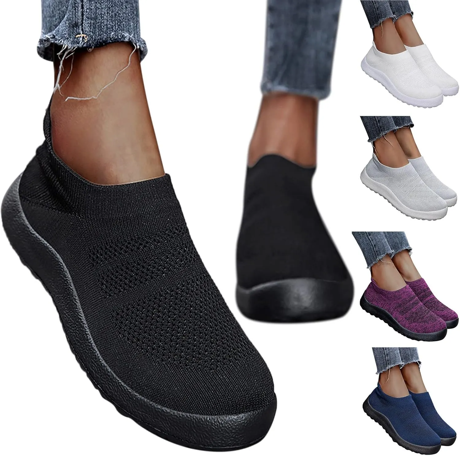 Womens Running Shoes Lightweight Tennis Shoes Non Slip Mens Running Shoes Food Service Men's Casual Shoes High Top Sneakers Steel Toe Tennis Shoe Cross Trainer Shoe