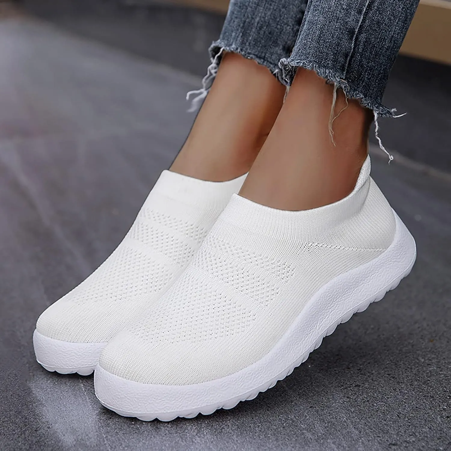 Womens Running Shoes Lightweight Tennis Shoes Non Slip Mens Running Shoes Food Service Men's Casual Shoes High Top Sneakers Steel Toe Tennis Shoe Cross Trainer Shoe