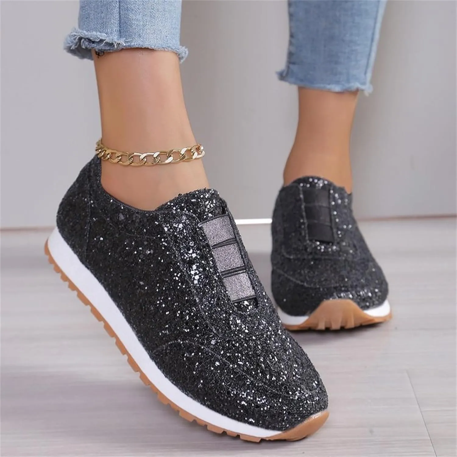 Womens Running Shoes Walking Men's Casual Dress Shoes Waterproof Sneakers Slip On Sneakers Walking Tennis Shoe Platform Tennis Shoe Cross Trainer Shoe