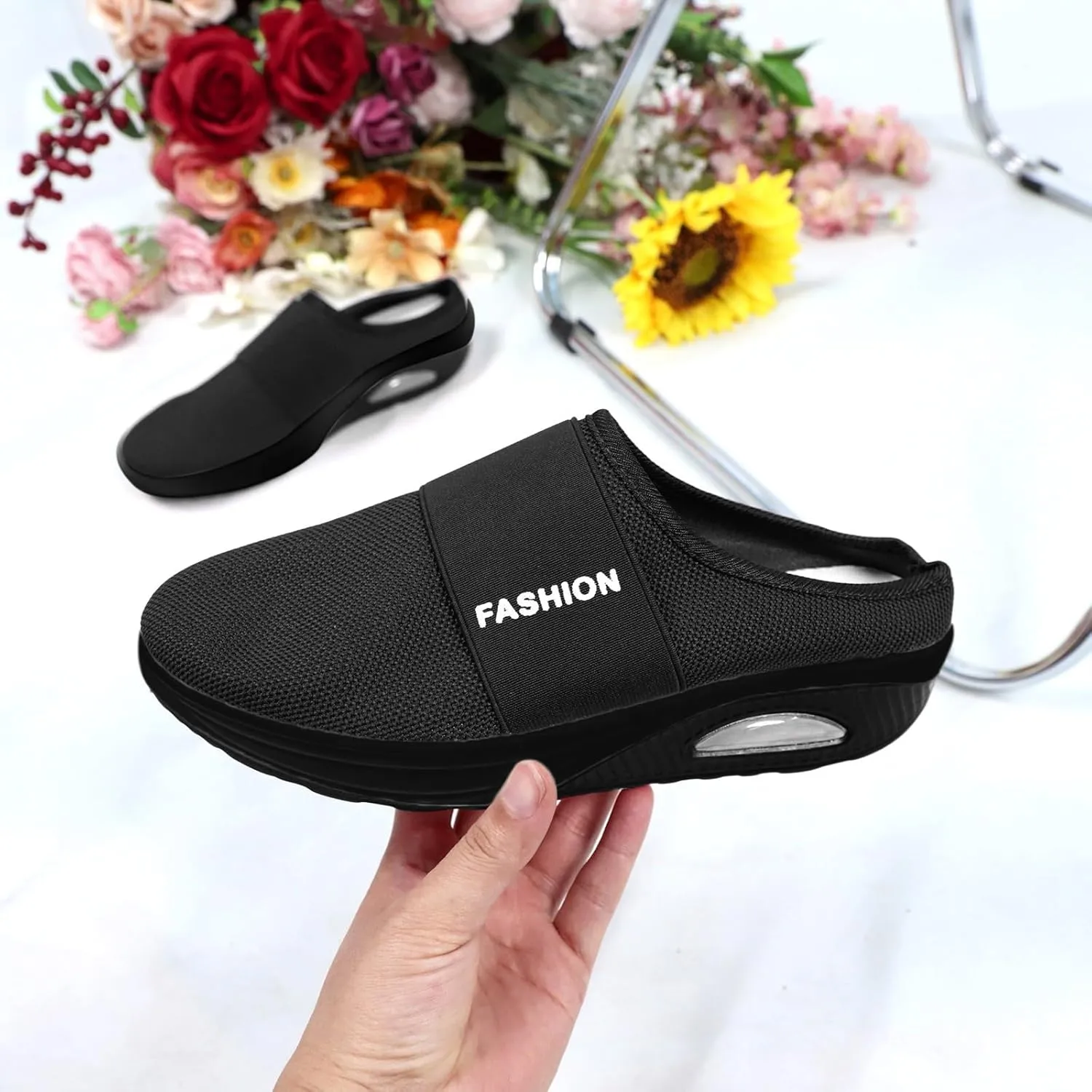 Women's Slip-On Orthopedic Arch Support Backless Mens Casual Shoes Fashion Dressy Casual Shoes Men's Fashion Sneakers Tennis Shoe Trainers Shoe