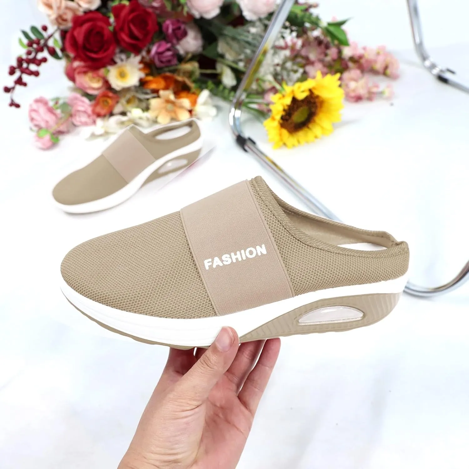 Women's Slip-On Orthopedic Arch Support Backless Mens Casual Shoes Fashion Dressy Casual Shoes Men's Fashion Sneakers Tennis Shoe Trainers Shoe