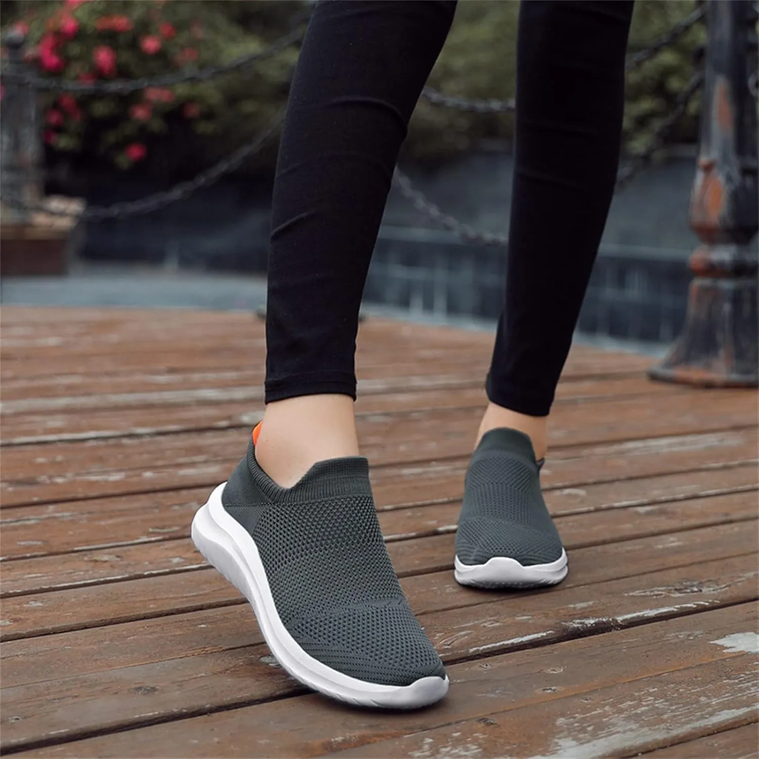 Womens Slip On Sneakers Women Walking Tennis Shoes Womens Tennis Shoes Dressy Women Casual Shoes Walking Sneakers Steel Toe Tennis Shoe Cross Trainer Shoe
