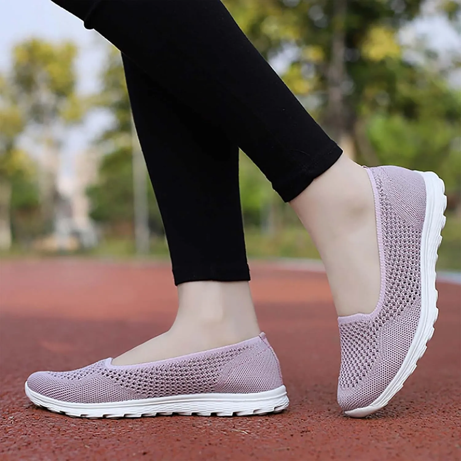 Women's Soft Orthopedic Shoes Breathable Woven Go Walking Slip On Foam Shoes Arch Support Hands Boys Casual Shoe Size 4