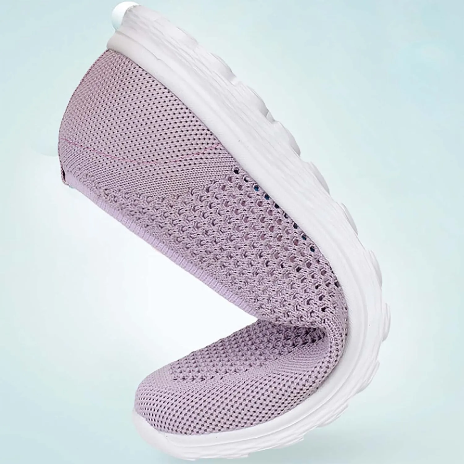 Women's Soft Orthopedic Shoes Breathable Woven Go Walking Slip On Foam Shoes Arch Support Hands Boys Casual Shoe Size 4