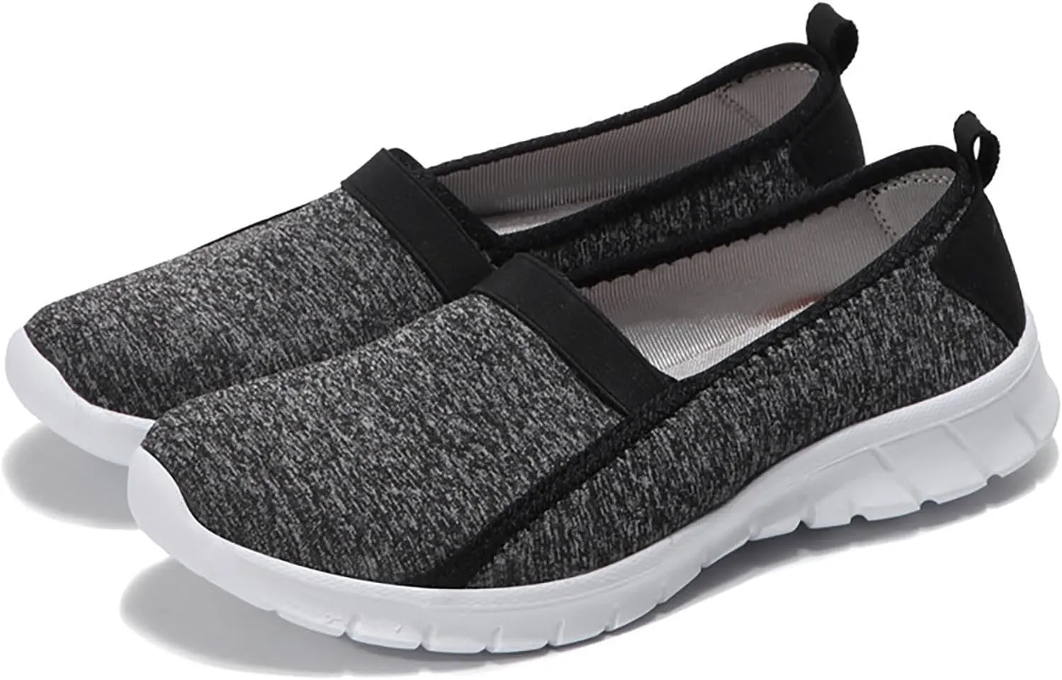 Women's Soft Orthopedic Shoes Breathable Woven Go Walking Slip On Foam Shoes Arch Support Mens Comfortable Slip on Shoes