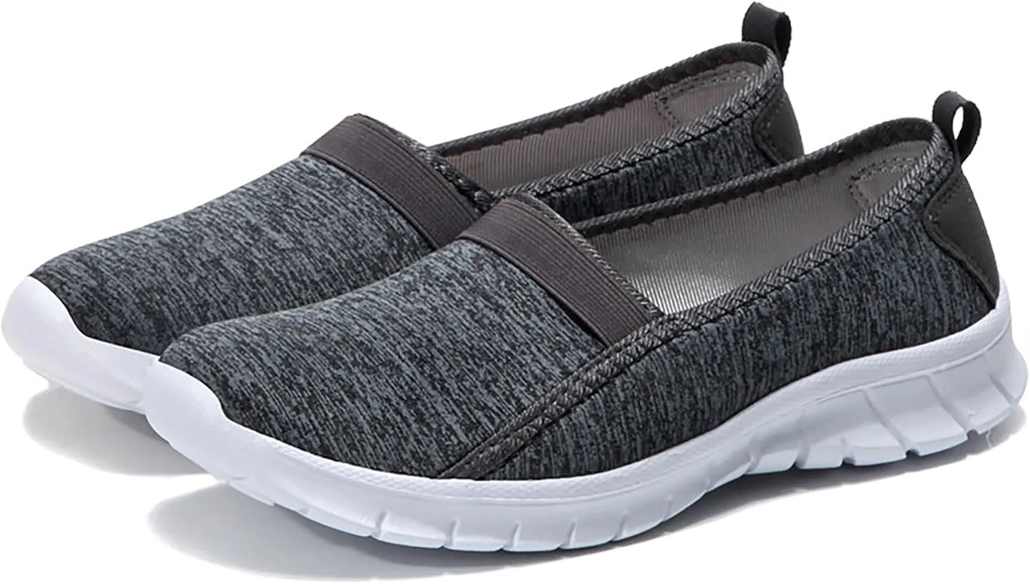 Women's Soft Orthopedic Shoes Breathable Woven Go Walking Slip On Foam Shoes Arch Support Mens Comfortable Slip on Shoes