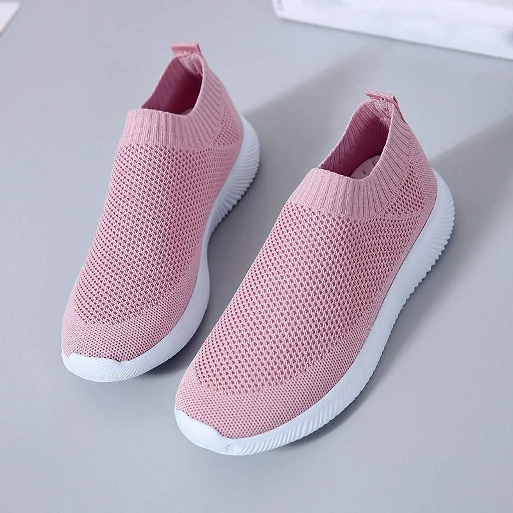 Womens Walking Shoes Sock Casual Ladies Fashion Sneakers Mens Dress Shoes Flat Feet Men Shoes Casual White Platform Sneakers Tennis Shoe Casual Loafers