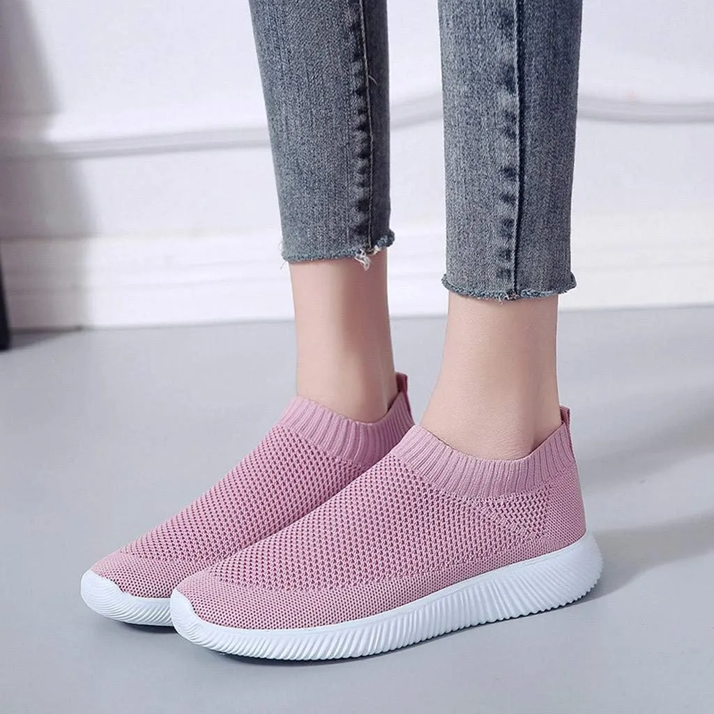 Womens Walking Shoes Sock Casual Ladies Fashion Sneakers Mens Dress Shoes Flat Feet Men Shoes Casual White Platform Sneakers Tennis Shoe Casual Loafers